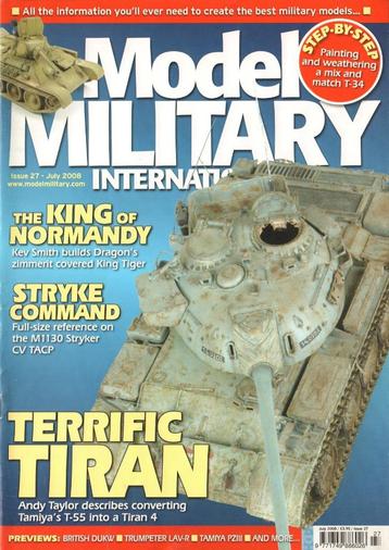 Model Military international magazine No 27  beschikbaar voor biedingen