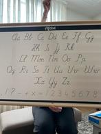 Poster schrijfletters alfabet, Ophalen of Verzenden, Nieuw, Wanddecoratie