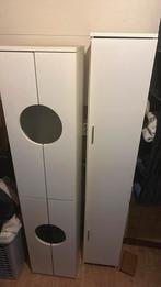 Badkamer opberg kast 2x, Ophalen, (Half)hoge kast, 50 tot 100 cm, Zo goed als nieuw