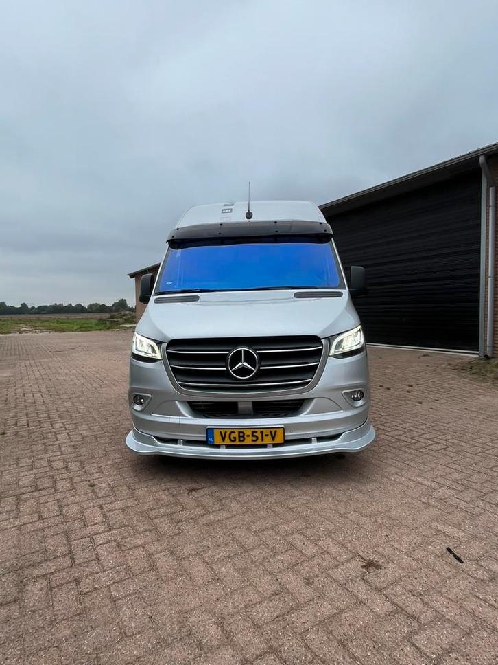 Mercedes-Benz Sprinter 3.0. V6 319 l3h2, Auto's, Bestelauto's, Particulier, ABS, Achteruitrijcamera, Adaptieve lichten, Adaptive Cruise Control