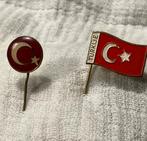 2 Speldjes Turkije, Ophalen of Verzenden, Gebruikt, Stad of Land, Speldje of Pin