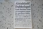 Dubbelspel. Frank Martinus Arion, Ophalen of Verzenden, Zo goed als nieuw, Frank Martinus Arion, Nederland
