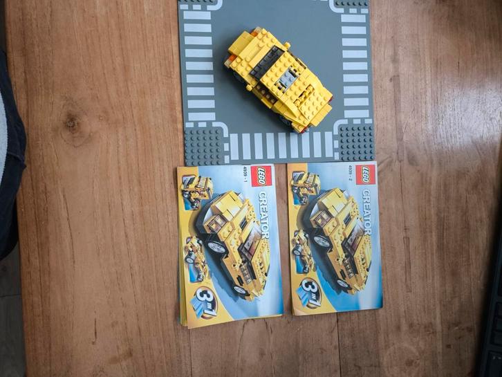 Lego creator set 4939 coole auto's, Kinderen en Baby's, Speelgoed | Duplo en Lego, Zo goed als nieuw, Lego, Complete set, Ophalen