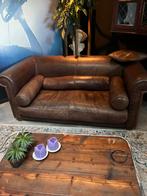 Baxter bank Buffelleer! Model Alfred, Huis en Inrichting, Ophalen of Verzenden, Gebruikt, Leer, Klassiek