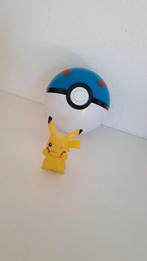 Pokémon poppetje pikachu met pokebal, Verzamelen, Poppetjes en Figuurtjes, Ophalen of Verzenden, Zo goed als nieuw
