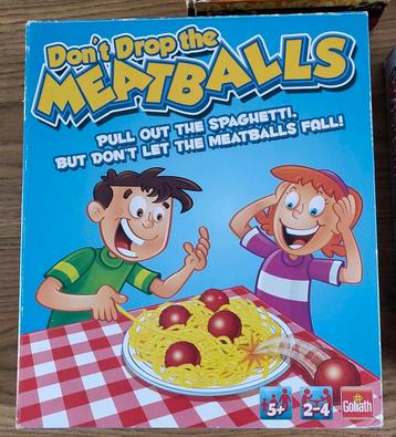 Don't drop the meatballs (lijkt op Yeti in mijn spaghetti)