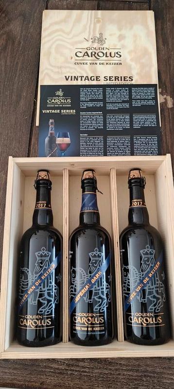 Gouden Carolus cuvee v/d keizer vintage series 2017/2019 beschikbaar voor biedingen