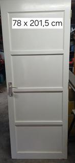 Oude paneeldeuren uit de jaren 50., Ophalen, Gebruikt, Binnendeur, 200 tot 215 cm