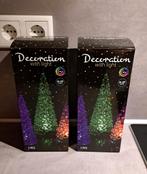 2 led kerstbomen (27cm hoog), Diversen, Ophalen of Verzenden, Zo goed als nieuw