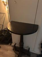Mooie houten staantafel, Huis en Inrichting, Tafels | Sidetables, Gebruikt, 50 tot 100 cm, Rond, Ophalen of Verzenden