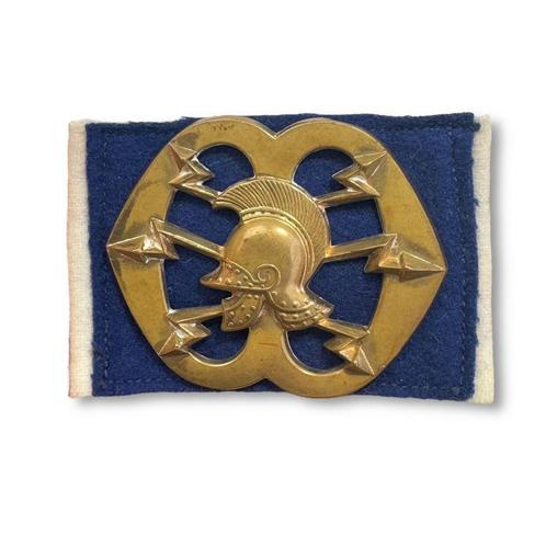 Baretembleem Regiment Verbindingstroepen, Verzamelen, Militaria | Algemeen, Landmacht, Embleem of Badge, Nederland, Ophalen of Verzenden