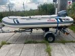 Suzumar ribboot met Yamaha aanhangmotor, Watersport en Boten, Zo goed als nieuw, Benzine, Minder dan 70 pk, Ophalen