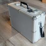 Zilverkleurige Kenlock Hardcase Koffer, Ophalen of Verzenden, Gebruikt, Hard kunststof