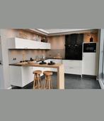 Häcker showroomkeuken, mat wit, Huis en Inrichting, Keuken | Complete keukens, Ophalen, Nieuw, Wit
