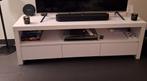 Wit TV meubel, Huis en Inrichting, Ophalen, 150 tot 200 cm, Zo goed als nieuw, Minder dan 100 cm