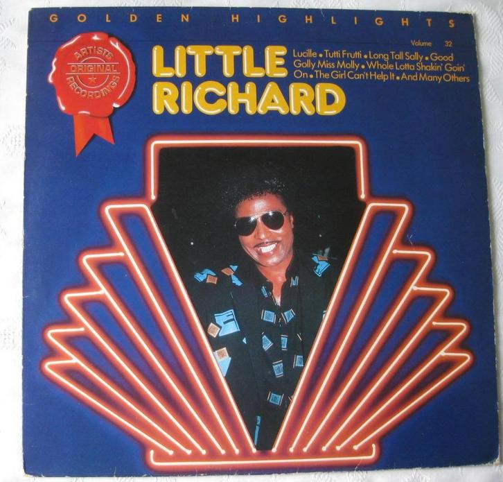 LP Little Richard Golden Highlights 1967, Cd's en Dvd's, Vinyl | Rock, Zo goed als nieuw, Poprock, 12 inch, Ophalen of Verzenden