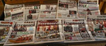 FEYENOORD KRANT   10 stuks  ALLEMAAL van het 1e JAARGANG beschikbaar voor biedingen