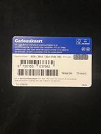 Bol cadeaukaart t.w.v. €15, Tickets en Kaartjes, Eén persoon, Cadeaubon, Warenhuis- of Winkelbon