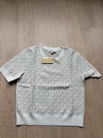 Trui met korte mouw van Michael Kors, Maat 38/40 (M), Michael Kors, Beige, Nieuw