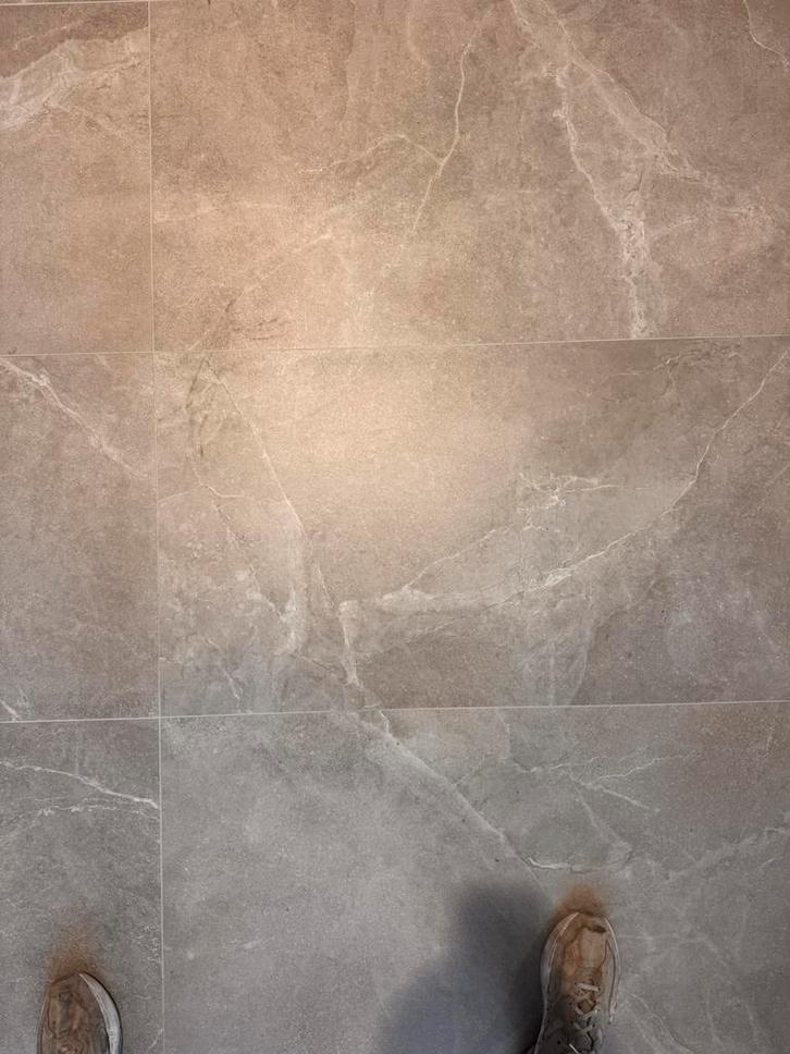 Beton/cementlook vloertegels 60x120, Doe-het-zelf en Verbouw, Tegels, Nieuw, Vloertegels, Keramiek, 60 cm of meer, Ophalen