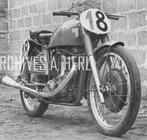 Moto Parilla 250cc Roadster race 1960s foto photograph, 1980 tot heden, Foto, Nieuw, Ophalen of Verzenden