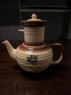 Douwe Egberts Theepot met Filter, Antiek en Kunst, Antiek | Keramiek en Aardewerk, Ophalen of Verzenden
