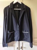 Zwarte Travelstof Blazer Zoso Maat L, Zwart, Maat 42/44 (L), Ophalen of Verzenden, Zo goed als nieuw