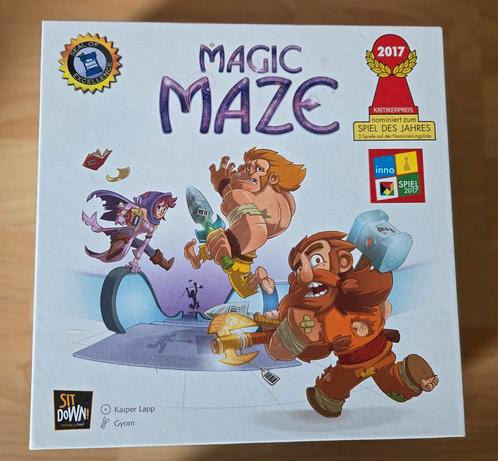 Magic Maze bordspel, Hobby en Vrije tijd, Gezelschapsspellen | Bordspellen, Zo goed als nieuw, Een of twee spelers, Drie of vier spelers