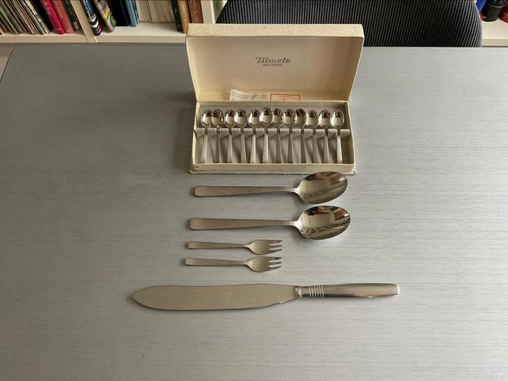 Gero Zilmeta 510 Slowfox bestek 17 delen, Antiek en Kunst, Antiek | Bestek, Ophalen of Verzenden
