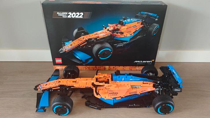 LEGO Technic McLaren Formule 1 Racewagen 42141, Kinderen en Baby's, Speelgoed | Duplo en Lego, Zo goed als nieuw, Lego, Complete set