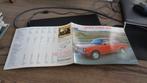 Folder TOYOTA CARINA  1600   ,   1977, Verzenden, Zo goed als nieuw, Toyota