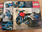 Lego set 857, motor met zijspan., Ophalen of Verzenden, Zo goed als nieuw, Complete set, Lego