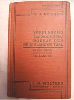 ️ Oud Nederlands woordenboek M. J. Koenen spelling 1934, Antiek en Kunst, Antiek | Boeken en Bijbels, Ophalen of Verzenden, MJ Koenen - JB Wolters