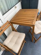 Wegens verhuizing geen ruimte, Tuin en Terras, Tuinsets en Loungesets, 2 zitplaatsen, Bijzettafel, Ophalen of Verzenden, Zo goed als nieuw