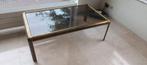 Luxe salontafel, Huis en Inrichting, Tafels | Sidetables, Ophalen, 50 tot 100 cm, Zo goed als nieuw, Glas