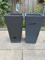Gratis ophalen bloempotten, Tuin en Terras, Bloembakken en Plantenbakken, Ophalen, Kunststof, Gebruikt, Minder dan 60 cm