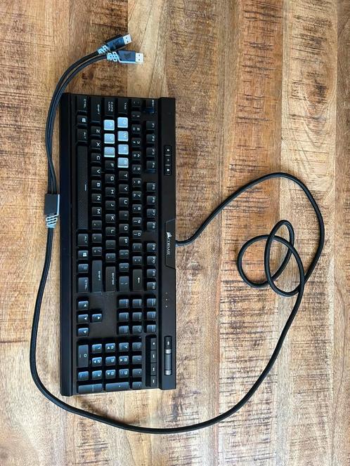 Corsair k70 mk2 Mechanisch toetsenbord, MX Brown switches, Computers en Software, Toetsenborden, Gebruikt, Ophalen