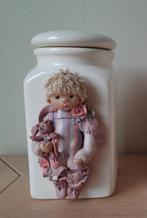 voorraadbus, voorraadpot met Fimo Klei, Antiek en Kunst, Ophalen of Verzenden