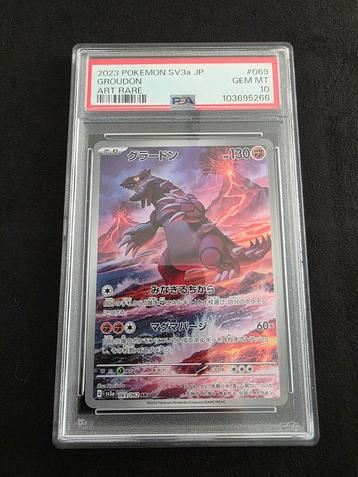 Groudon Raging Surf PSA 10 beschikbaar voor biedingen