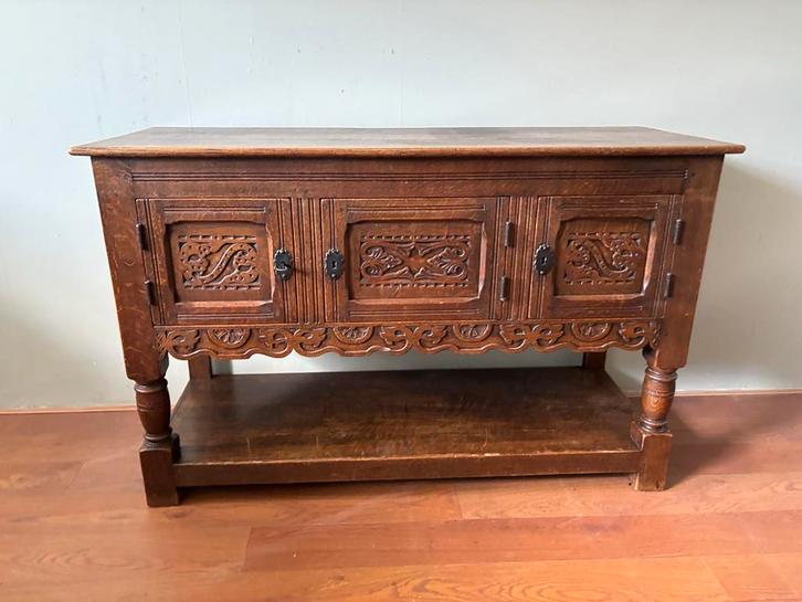 Antiek Eiken Dressoir Kastje, Antiek en Kunst, Antiek | Meubels | Kasten, Ophalen