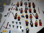Vintage Lego Kasteel onderdelen met veel Minifiguren ridders, Ophalen of Verzenden, Gebruikt, Losse stenen, Lego
