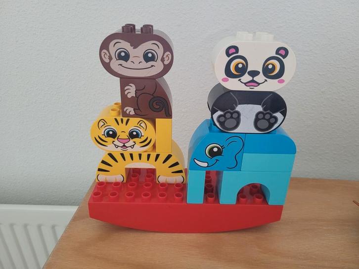 LEGO Duplo 10884 Mijn eerste balancerende dieren, Kinderen en Baby's, Speelgoed | Duplo en Lego, Gebruikt, Duplo, Complete set