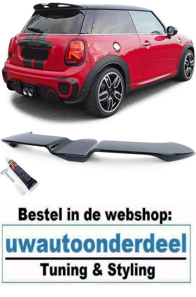 Dakspoiler Dak Spoiler Glans Zwart Voor Mini One Cooper F55, Auto diversen, Tuning en Styling, Verzenden