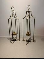 Kandelaar goud 2 stuks kaars decoratie kerst 61cm, Diversen, Kerst, Ophalen, Zo goed als nieuw