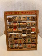 Houten Alfabet Leerrek, Kinderen en Baby's, Speelgoed | Houten speelgoed, Ophalen of Verzenden, Gebruikt