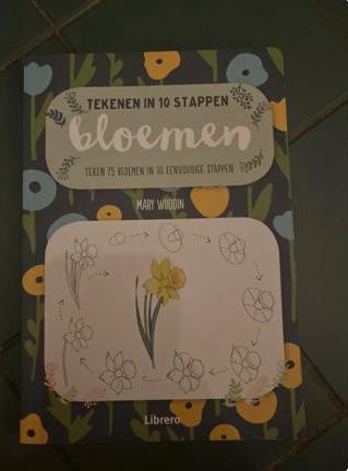Tekenen in 10 stappen - bloemen beschikbaar voor biedingen