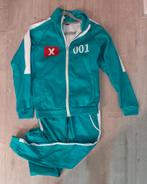 Squid Game Player 001 Carnaval Kostuum - Maat XS, Ophalen of Verzenden, Nieuw, Jongen of Meisje