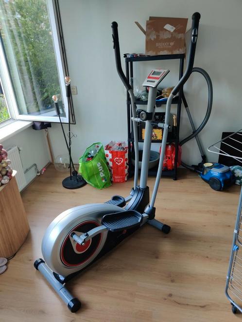 Crosstrainer thuis fitness, Sport en Fitness, Fitnessapparatuur, Gebruikt, Crosstrainer, Metaal, Ophalen
