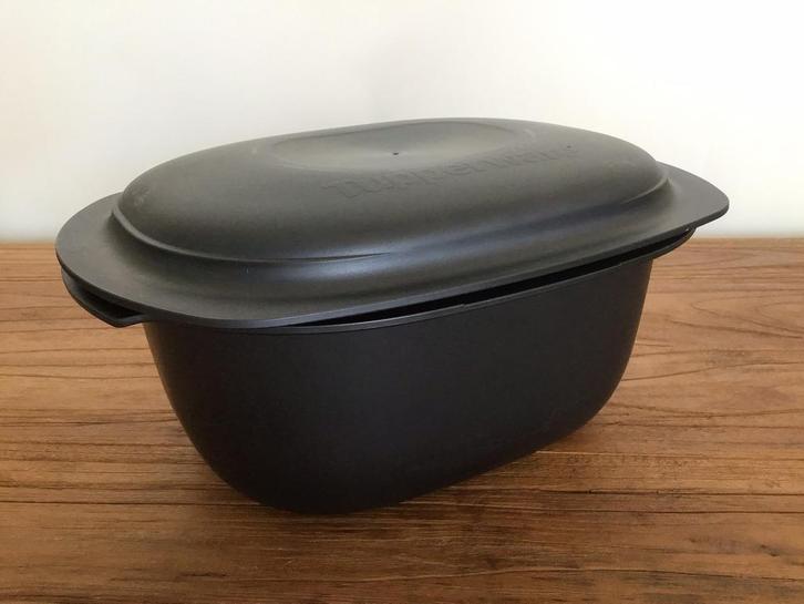 Tupperware Ultra Pro UltraPro 3.5 liter zwart ovenschaal, Huis en Inrichting, Keuken | Tupperware, Zo goed als nieuw, Schaal, Ophalen of Verzenden