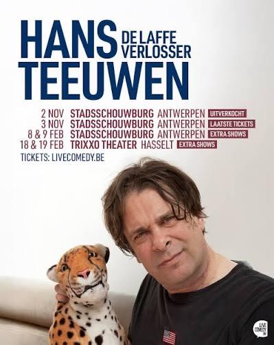 Hans Teeuwen - de laffe verlosser 19-feb-2026, Twee personen, Februari